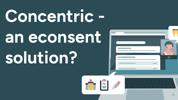Concentric econsent