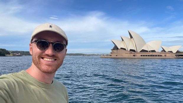 Patrick at Sydney Opera House